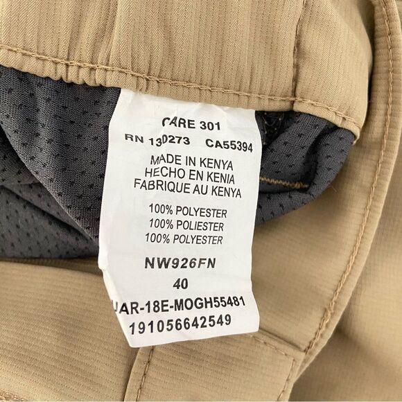 Wrangler Shorts Men’s Size 40 Tan Cargo Quick Dry Golf Outdoor Hiking Trekking - Picture 5 of 14